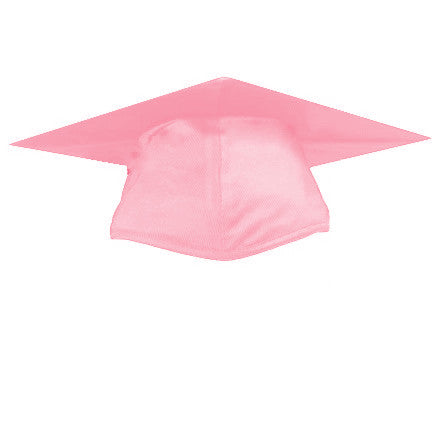 Cap and Gown Direct Shiny Pink Graduation Cap