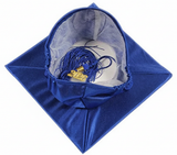 Cap and Gown Direct Shiny Royal Graduation Cap, view 2