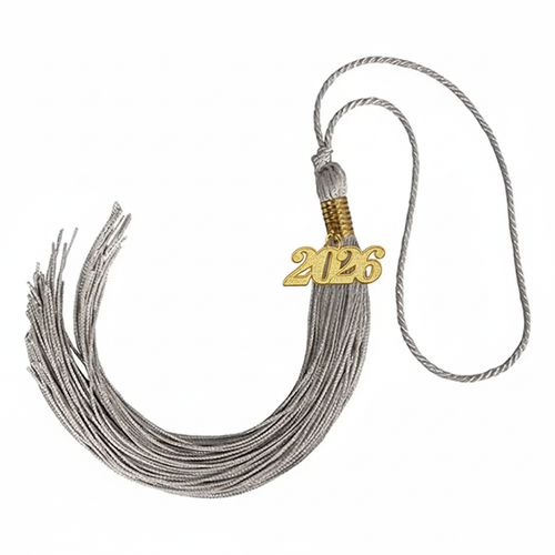 Cap and Gown Direct Silver Graduation Tassel