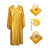 Cap and Gown Direct Susquehanna Valley Homeschool Cap & Gown Set – Shiny Gold with Matching Tassel & Gold 2026 Charm, view 2