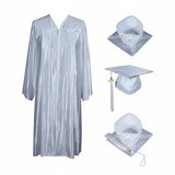 Cap and Gown Direct Susquehanna Valley Homeschool Cap & Gown Set – Shiny White with Matching Tassel & Gold 2026 Charm, view 2