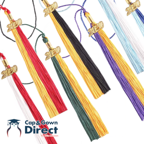 Cap and Gown Direct Two-Color Graduation Tassel