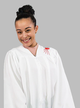 Cap and Gown Direct White Dove Confirmation Robe, view 3