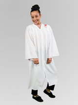 Cap and Gown Direct White Dove Confirmation Robe, view 4