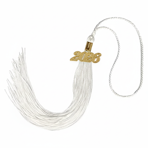 Cap and Gown Direct White Graduation Tassel