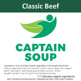 Captain Soup EUGENE, OR PICK-UP ONLY - Classic (Beef) - 16.5 oz Jars: Case of (9) frozen meals, view 2