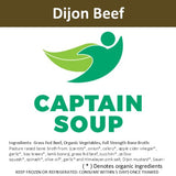 Captain Soup EUGENE, OR PICK-UP ONLY - Dijon (Beef) - 16.5 oz Jars: Case of (9) frozen meals -, view 2