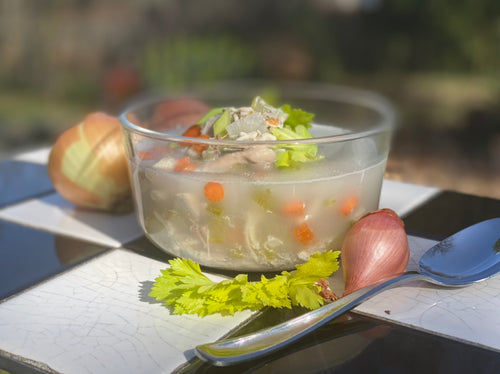 Captain Soup EUGENE, OR PICK-UP ONLY - Chicken GAPS Intro - 16.5 oz Jars: Case of (9) frozen meals