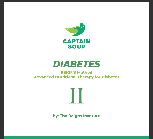 Captain Soup Diabetes Quick Start Guide with bundle