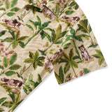 Castlebeard 100% Cotton Hawaiian Shirt For Men International Dog Day Camp Collar Shirt By Sherry, view 4
