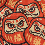 Castlebeard 100% Cotton Hawaiian Shirt For Men Japanese Daruma Doll Camp Collar Shirt By Yakima, view 3