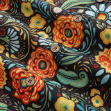 Castlebeard 1950s Hawaiian Shirt For Men Flower Button-down Shirt Short Sleeve 100% Cotton Shirt By Seven, view 5