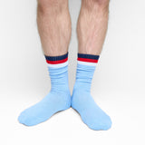 Castlebeard 3 Stripe Casual Crew Socks 2-Pack, view 5