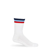 Castlebeard 3 Stripe Casual Crew Socks 2-Pack, view 6
