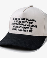 Castlebeard A-Player Phrase Hat - Cream / Black, view 2