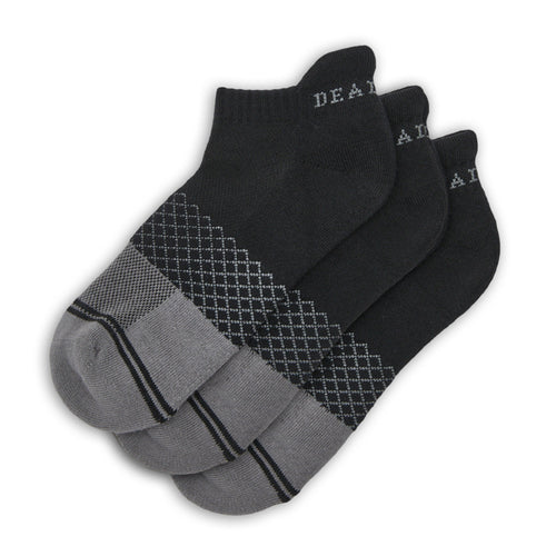 Castlebeard Ankle Socks - Black 3-Pack