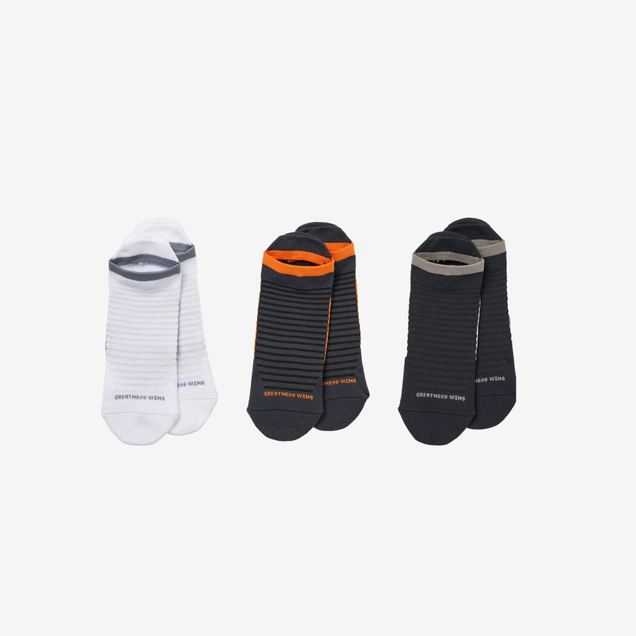 Castlebeard Athletic No Show Sock - Multi Pack