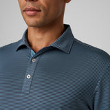Castlebeard Athletic Tech Stripe Polo, view 5