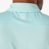 Castlebeard Athletic Tech Stripe Polo, view 2
