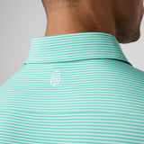 Castlebeard Athletic Tech Stripe Polo, view 2