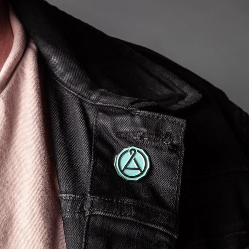 Castlebeard August Seal Enamel Pin