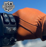 Castlebeard Bad Billy Tan Goatskin Gloves, view 2