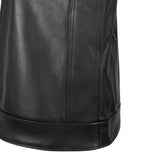 Castlebeard BECK® 566 Horsehide Motorcycle Vest — Black, view 3