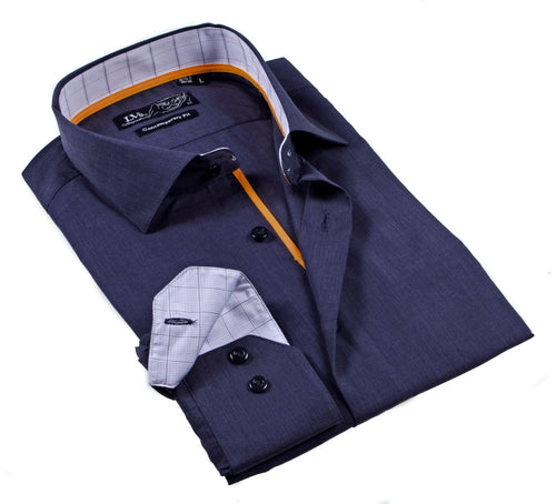 Castlebeard Big & Tall Shirt // Contrast Details - Final Sale - Size 5XLT
