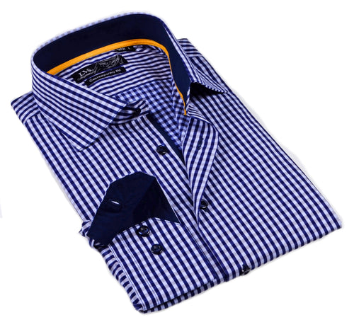 Castlebeard Big & Tall Shirt // Contrast Details - Final Sale - Size 5XLT