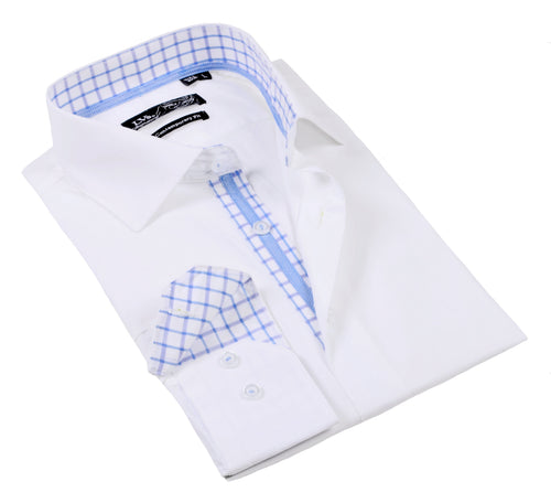 Castlebeard Big & Tall Shirt // Contrast Details - Final Sale - Size 5XLT