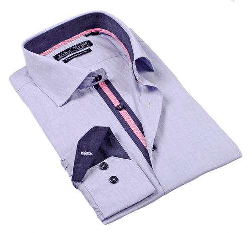 Castlebeard Big & Tall Shirt // Contrast Details - Final Sale- Size 6XLB