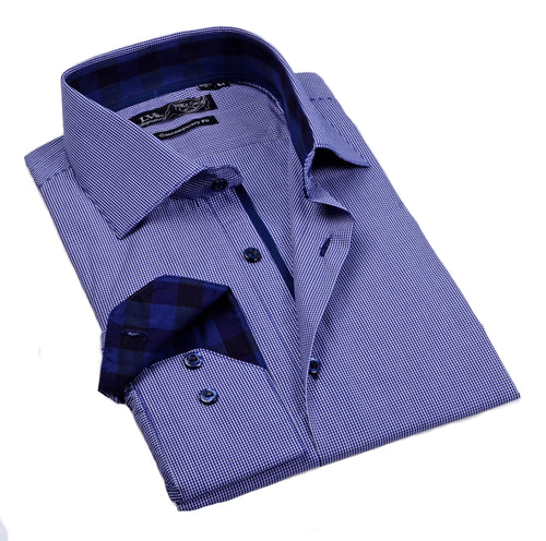 Castlebeard Big & Tall Shirt // Contrast Details - Final Sale - Size 6XLB
