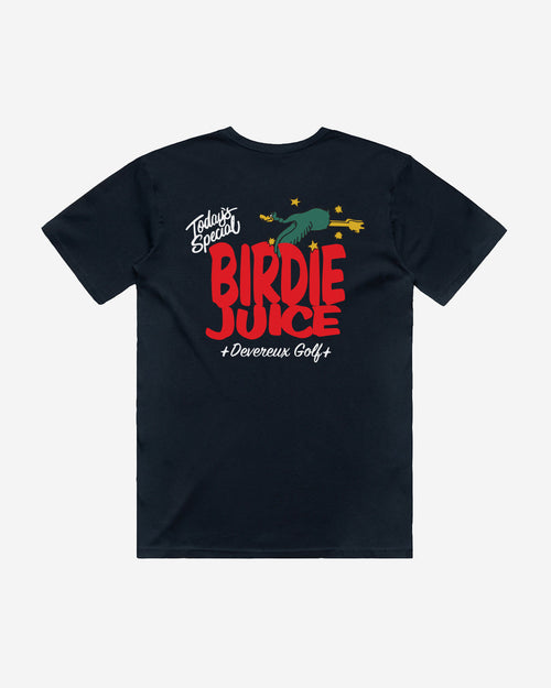 Castlebeard Birdie Juice Men's Golf T-Shirt – Navy