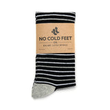 Castlebeard Black, White, and Grey Striped Socks, view 3