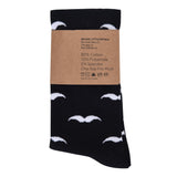 Castlebeard Black with White Mustache Socks, view 3