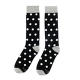 Castlebeard Black with White Polka Dot Socks, view 2