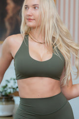 Castlebeard BRUSHED commit sports bra, view 5