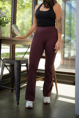Castlebeard BRUSHED mindset flare legging, view 4