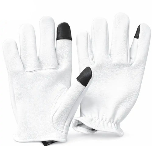 Castlebeard Cadbury White Touchscreen Gloves
