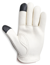 Castlebeard Cadbury White Touchscreen Gloves, view 3
