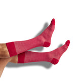Castlebeard Cardinal / White Dress Socks 4-Pack, view 5