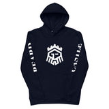 Castlebeard Logo Print Black Unisex essential eco hoodie, view 2