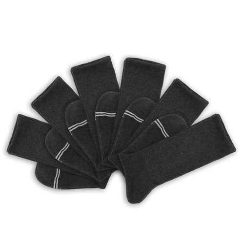 Castlebeard Charcoal Casual Crew 6-Pack
