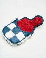 Castlebeard Check Sidecar Mallet Putter Cover - Blue / White, view 5