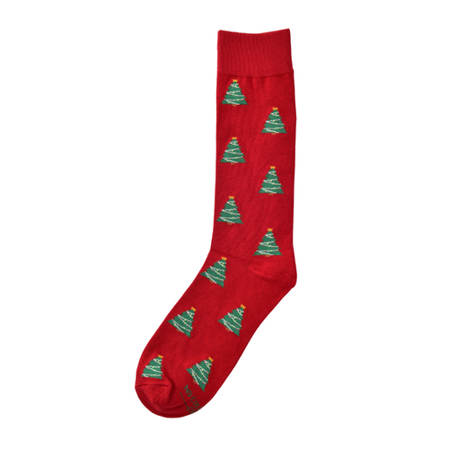 Castlebeard Christmas Tree Socks