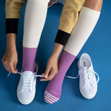Castlebeard CloudCotton Compression Socks - Colorblock, view 2