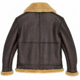 Castlebeard Cockpit USA Men's Spitfire B-3 Sheepskin Bomber Jacket | Made In USA, view 2