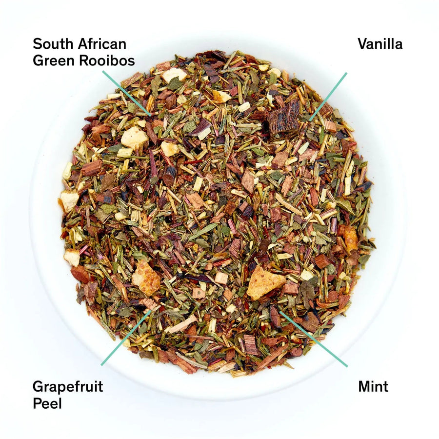 Castlebeard Cocteau - Vanilla Grapefruit Mint Rooibos Tea (Caffeine Free)