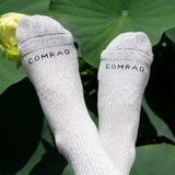 Castlebeard Combed Cotton Crew Socks, view 4