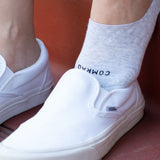 Castlebeard Combed Cotton No Show Socks, view 2